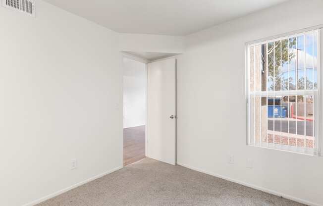 Carpeted Bedroom in Rio Seco Apartments