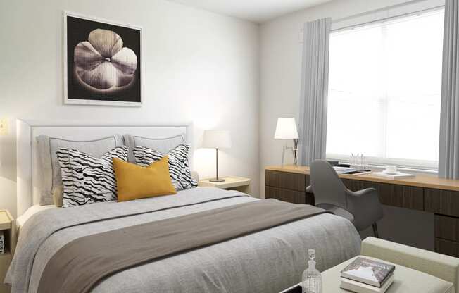 Large Comfortable Bedrooms at Donnybrook Apartments, Towson, MD