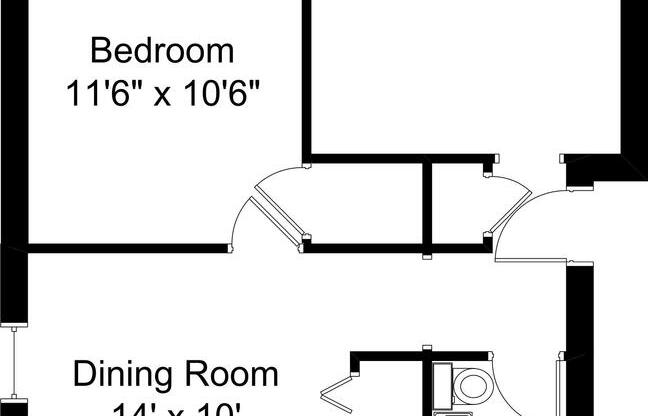 1 bed, 1 bath, 875 sqft, $2,350, Unit 1331 2B