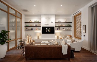 North Hollow Apartments Clubhouse Seating