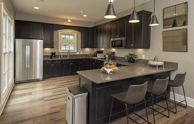 Clubhouse Kitchen at Greystone Pointe, Knoxville