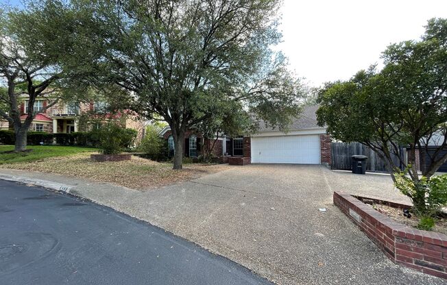 Coming Soon! Beautiful 4 Bed 2 Bath in Stone Oak - Ready for Move In September 1, 2025 or sooner