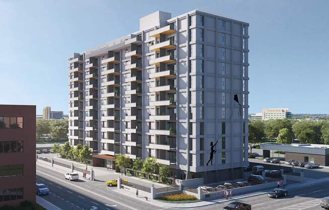 Building Exterior at Iris Luxury Apartments, Memphis, TN