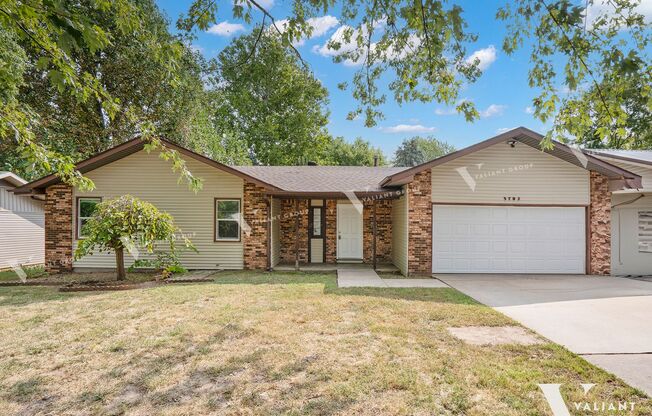 Charming Three-Bedroom, Two-Bathroom Ranch-Style Rental Home