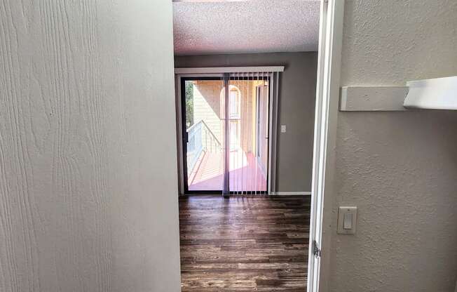 2x2 Upstairs Bryten Upgrade Main Closet at Mission Palms Apartment Homes in Tucson AZ