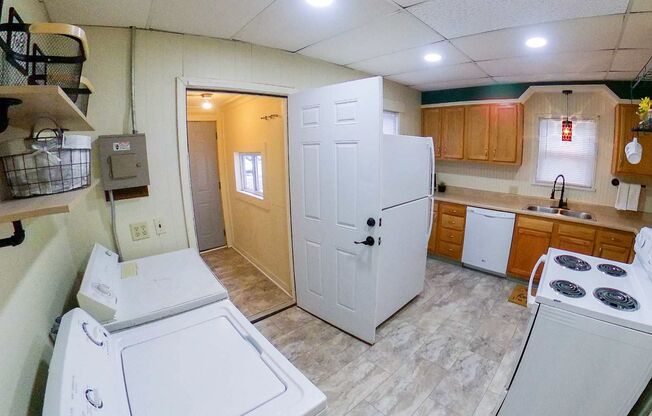 3D Tour Available - 2 BLOCKS TO CAMPUS or AGGIEVILLE + Two Sets of Washers & Dryers + Two Kitchens! Available August 1st!