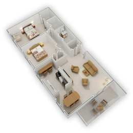 2 beds, 1.5 baths, 1,018 sqft, $1,330