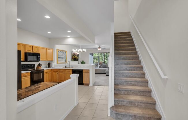 Townhome with Conservation View in The Bay at Cypress Creek!