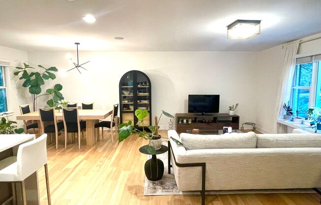 Newly Remodeled 3BD, 2.5BA Raleigh Home with a Fenced Yard & Two Decks in a Prime Location Near RDU, RTP, and UNC REX Hospital