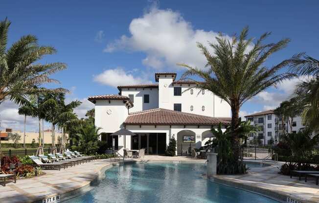 Swimming pool view at Azola West Palm Beach, West Palm Beach, 33411