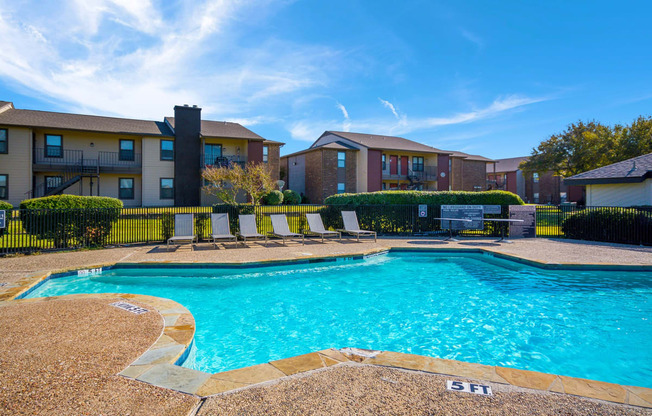 Swimming Pool at Polaris Apartment Homes in Irving, Texas, TX