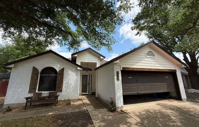 Unique single-story home for lease in the heart of Hutto!