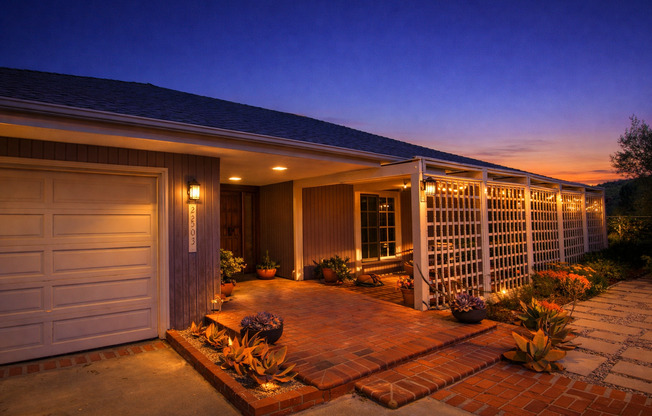 Architect’s Dream with Panoramic Valley Views in Private Calabasas Cul-de-Sac