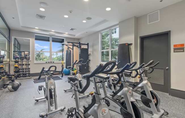 Fitness Center at One Plantation in Plantation, FL 33324