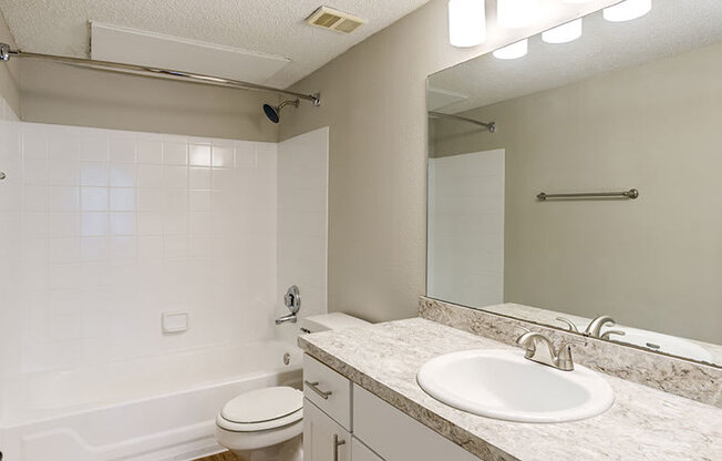 Classic Bathroom at Newport Colony Apartment Homes, Casselberry, FL, 32707