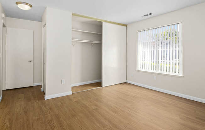 Bedroom with Hard Surface Flooring