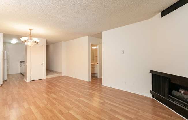 Living Room with Hardwood Floors