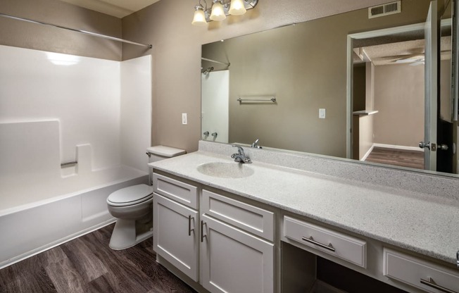 Master Bathroom at Renaissance Terrace, Long Beach, CA