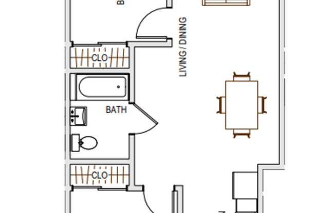 2 beds, 1 bath, 770 sqft, $2,875, Unit 1830 Alemany Blvd., Unit 304