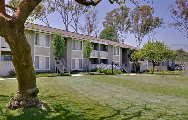 Green Space Walking Trails, at Patterson Place Apartments, Towbes, California