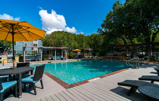 the swimming pool at the resort at governors residence