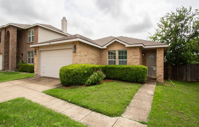 3 Bedroom 2 bath home!
