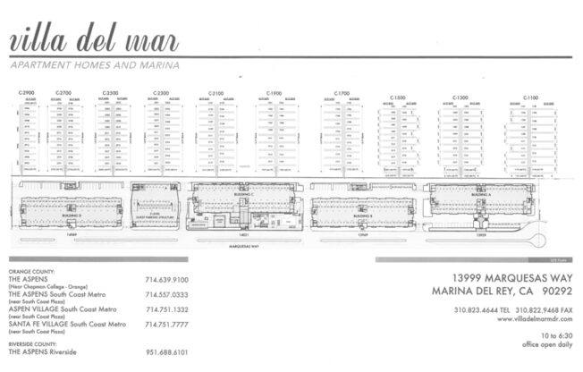 a plan of a building with pricing and floor plans