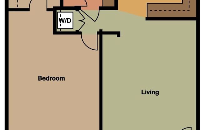 1 bed, 1 bath, 750 sqft, $1,595, Unit 510