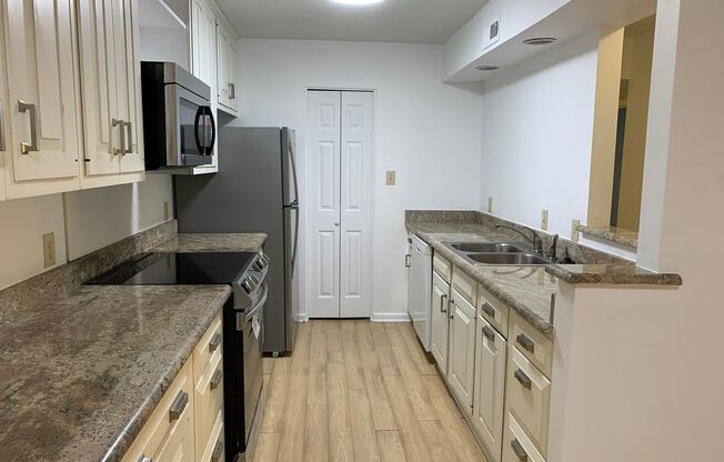 4507-D Edwards Mill - 2 brm 2 bath - KITCHEN HAS EXPANSIVE WORK SPACE AND OFFICE AREA-1300 square feet