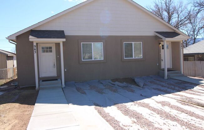 Brand new 3bdr 3bath duplex walking distance to Downtown Colorado Springs