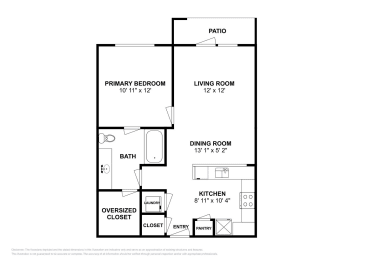 1 bed, 1 bath, 676 sqft, $1,645