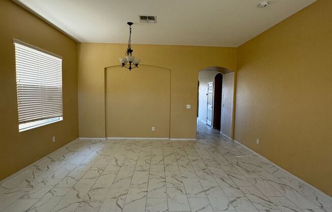 SINGLE LEVEL HOME. OVER 2000 SQUARE FEET IN THE VILLAGES AT RANCHO EL DORADO IN MARICOPA.