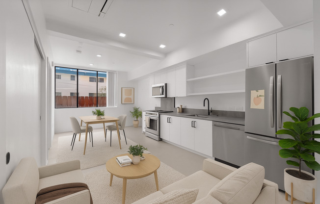 1 bed, 2 baths, 611 sqft, $2,695, Unit Unit 1