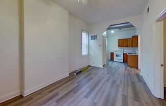 Top Floor North Center One Bed plus Den