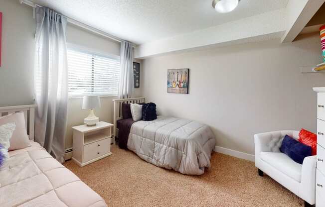 Spacious Bedroom at Spyglass Creek, Denver, CO, 80224