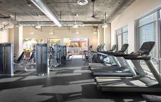 Two Level Fitness Center at Centerra, San Jose