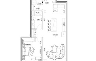 1 bed, 1 bath, 1,060 sqft, $2,375, Unit 402