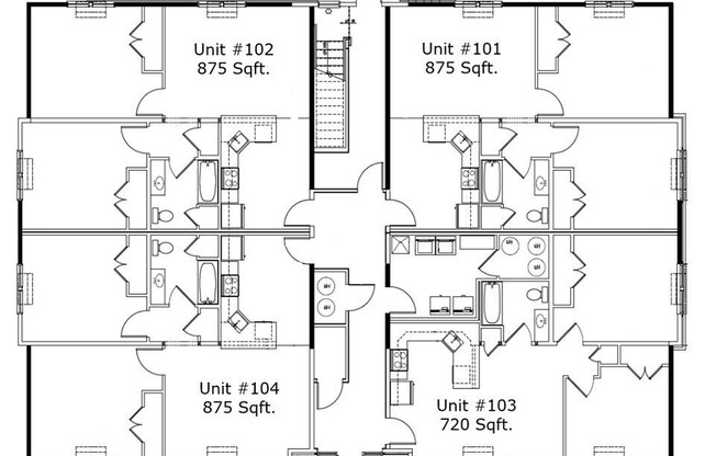 2 beds, 1 bath, 925 sqft, $2,644, Unit 101