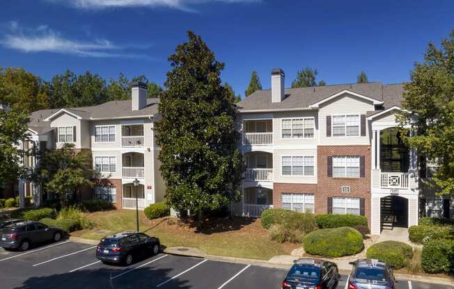 our apartments offer a parking lot