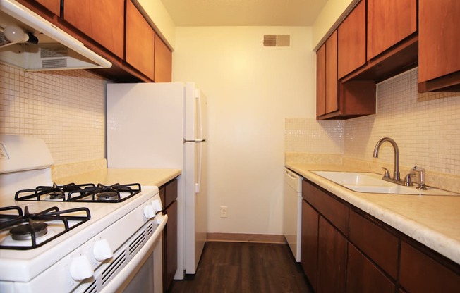 One bedroom kitchen - sheridan crossing