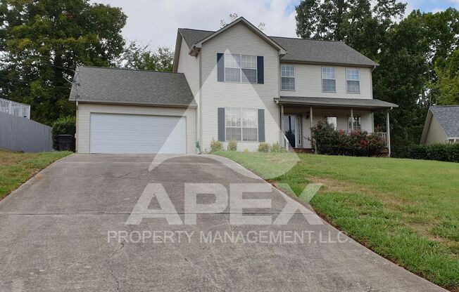 Beautiful 2-Story 4 Bd -2.5 Ba Single Family Home in West Knox off Lovell Road.