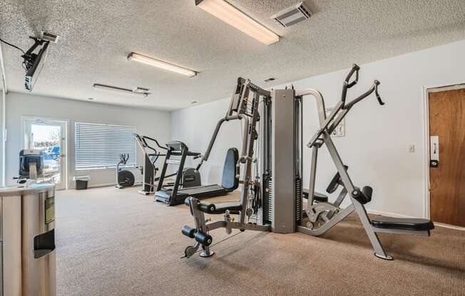 Our Fitness Center at Horizon East Apartments