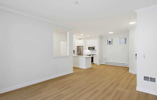 Living Room with Hard Surface Flooring