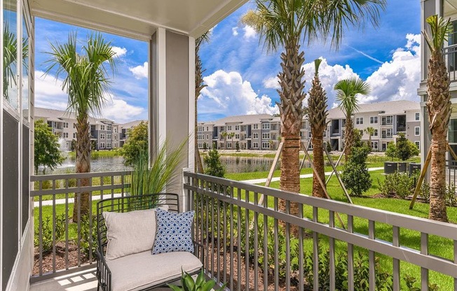 Private Balconies at Lenox Luxury Apartments in Riverview FL