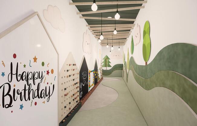 Modera Bridle Trails brings playtime to life with a colorful kids’ playroom and enclosed outdoor space designed for fun close to home.