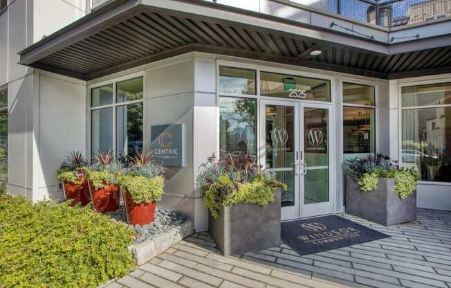 Leasing Office at Centric LoHi by Windsor, Denver, CO, 80211