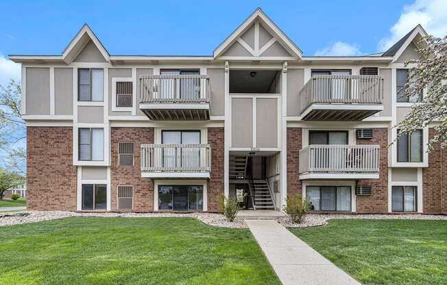 Exterior of Apartments at Normandy Village Apartments in Michigan City, IN