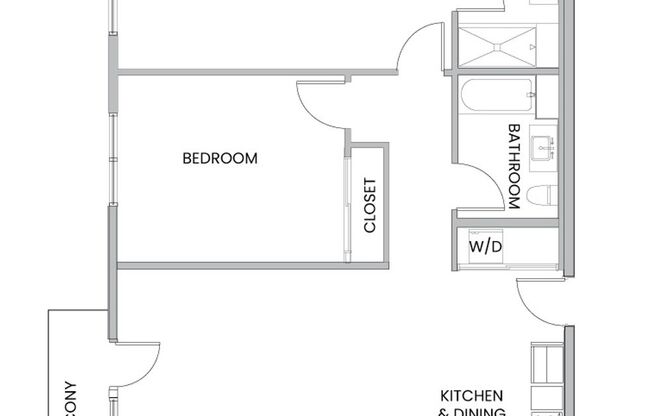 2 beds, 2 baths, 983 sqft, $5,599, Unit 406