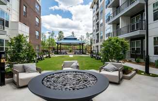 Courtyard with Firepit