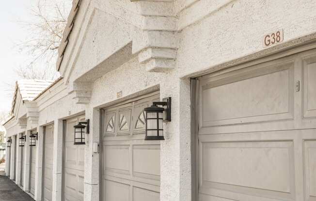 Garages at Haven at Arrowhead Apartments in Glendale Arizona